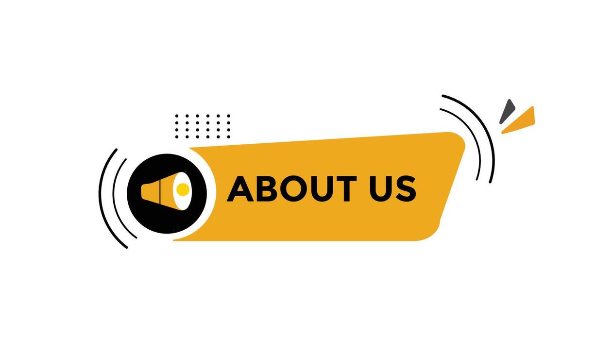 about us button web banner templates illustration free vector